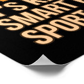 野球頭が切れる選手スポーツ選手の恋人コーチグラ ポスター (角)