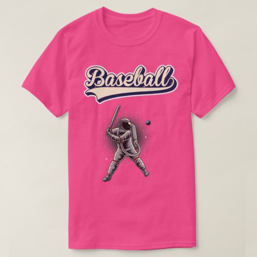 野球飛行士 Tシャツ (デザイン正面)
