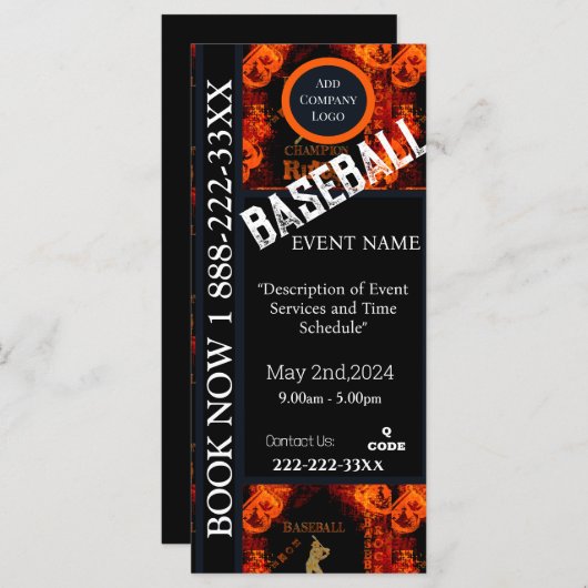 野球 (正面/裏面)