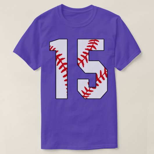 野球15 15野球ジャージーお気に入りのPl Tシャツ (デザイン正面)