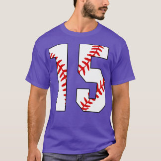 野球15 15野球ジャージーお気に入りのPl Tシャツ