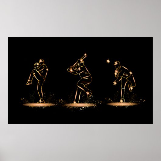 野球1 ポスター (正面)