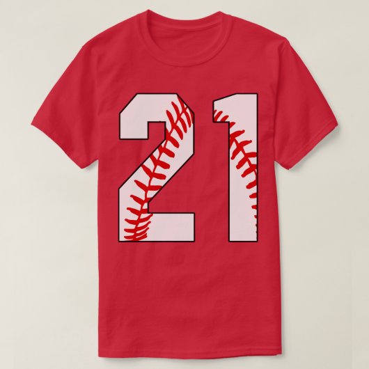 野球21 21ベースボールジャージお気に入りのPl Tシャツ (デザイン正面)