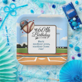 野球60h誕生日 ペーパープレート (パーティー)