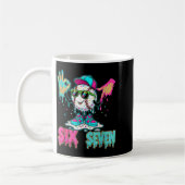 野球67 Drip Six Seven ハンドサイン アイスクリーム Me コーヒーマグカップ (左)