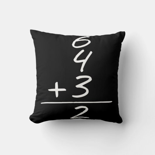 野球6 4 3ダブルター遊ンス2デザイン クッション (正面)