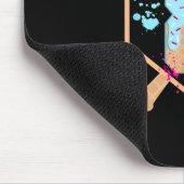 野球8歳アイスクリームドリップ第8誕生日ボ マウスパッド (コーナー)