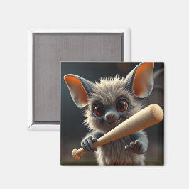 野球「こうもり」 マグネット