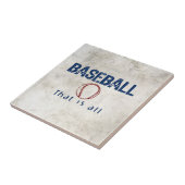 野球、それだけだ タイル (側面)