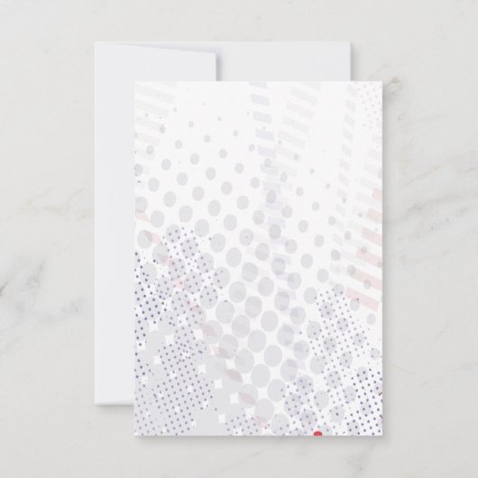 野球(ばちゃばちゃ)跳ねるバー(ユダヤ教の)バル・ミツバーパーティーカード 招待状 (裏面)