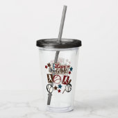 野球 アクリルタンブラー (裏面)