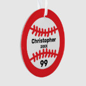 野球 オーナメント (正面)