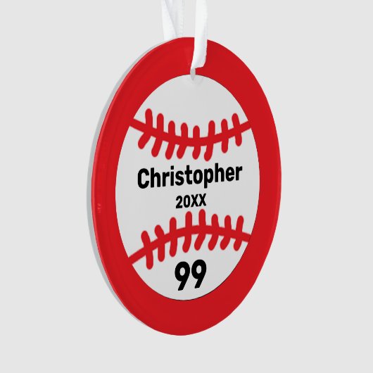 野球 オーナメント (正面)