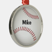 野球-カスタマイズオーナメント メタルオーナメント (右)