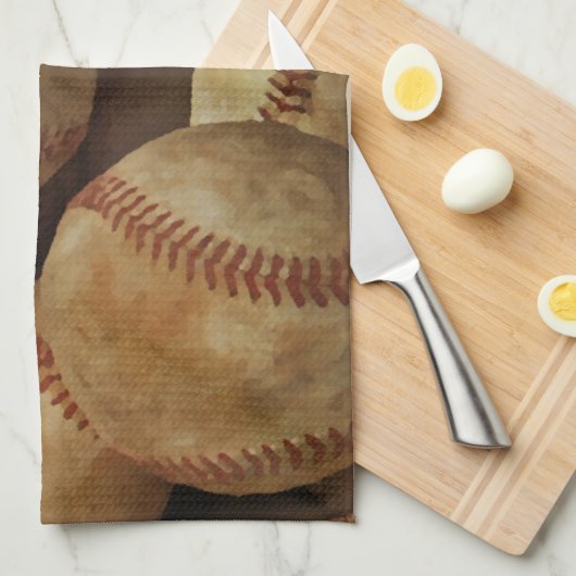 野球 キッチンタオル (四つ折り)