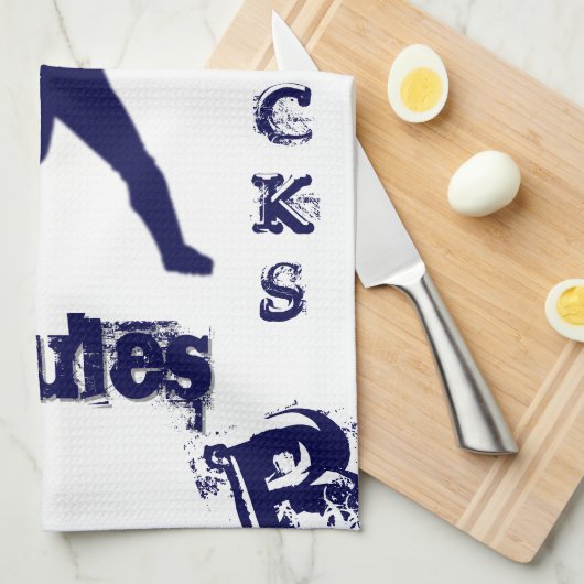 野球 キッチンタオル (四つ折り)