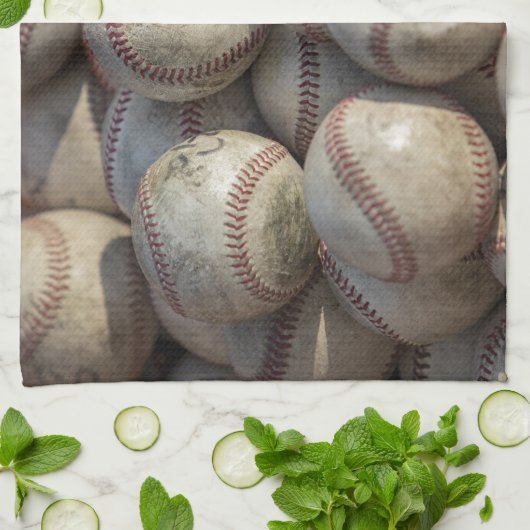 野球 キッチンタオル (折り畳み)