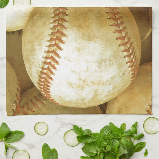 野球 キッチンタオル (折り畳み)