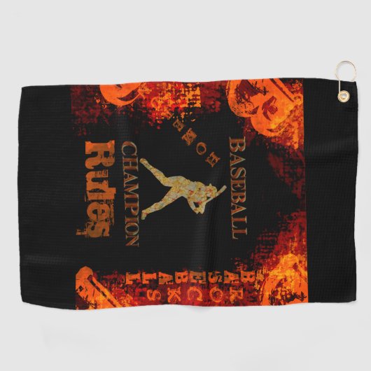 野球 ゴルフタオル (横)