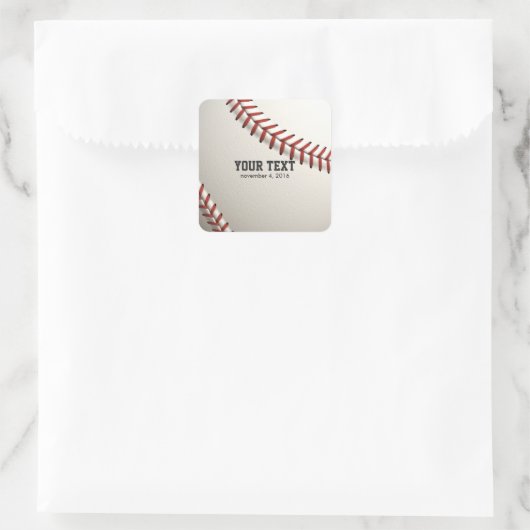 野球 スクエアシール (バッグ)