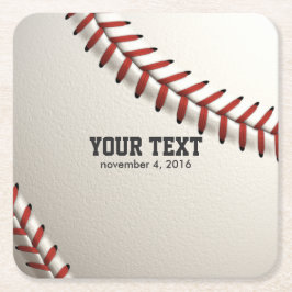 野球 スクエアペーパーコースター
