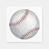 野球 スタンダードカクテルナプキン (正面)