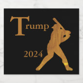 野球 スパークリングワインラベル (シングルラベル)