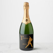 野球 スパークリングワインラベル (正面)