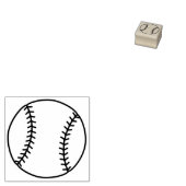 野球, スポーツボール ラバースタンプ (押印)