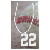 野球 スモールペーパーバッグ (裏面)