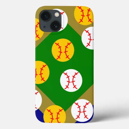 野球/ソフトボール Case-Mate iPhoneケース (裏面)