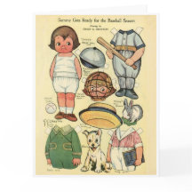 野球⚾ドリーディンレ再現紙人形