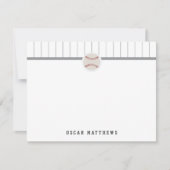 野球 ノートカード (正面)