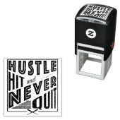 野球 ハッスル ヒット ネバー キット カスタムスタンプ セルフインキングスタンプ (インサイチュ)
