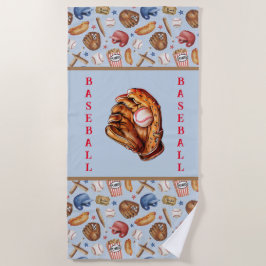 野球 ビーチタオル