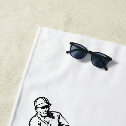 野球 ビーチタオル (インサイチュ)