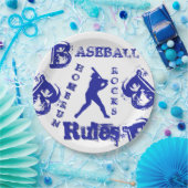 野球 ペーパープレート (パーティー)