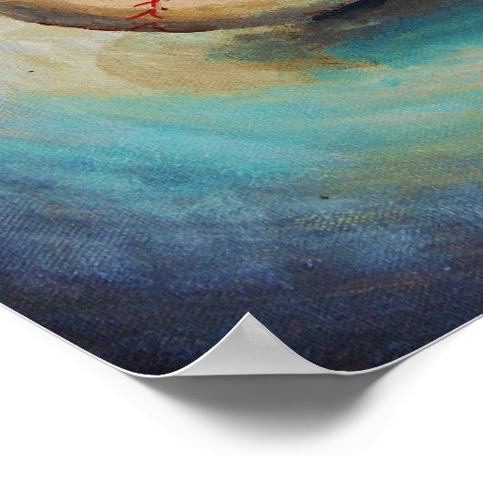 野球 ポスター (角)