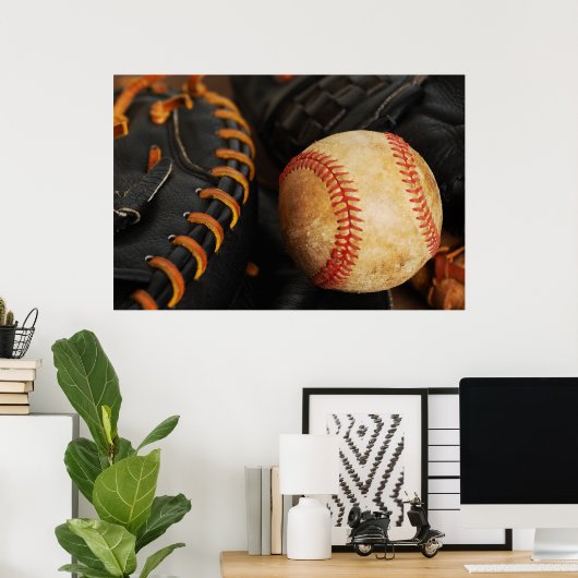 野球 ポスター (ホームオフィス)