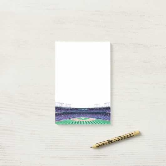 野球 ポストイット (デスク上)