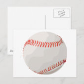 野球 ポストカード (正面/裏面)