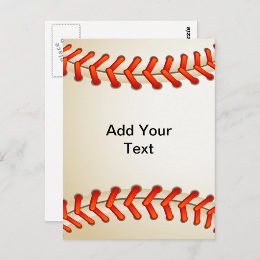 野球 ポストカード (正面/裏面)