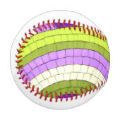 野球 - ミッドセンチュリーモダンデザイン 野球ボール (正面左)