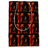 野球 ミディアムペーパーバッグ (正面)