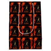 野球 ミディアムペーパーバッグ (裏面)