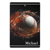 野球 ミニクリップボード (裏面)