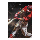 野球 ミニクリップボード (裏面)