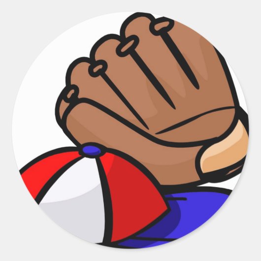 野球 ラウンドシール (正面)