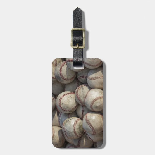 野球 ラゲッジタグ (正面縦)