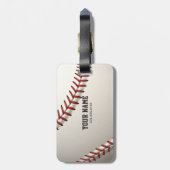 野球 ラゲッジタグ (裏面縦)